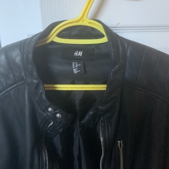 Men’s H & M pleather jacket. Very good condition. - Picture 2 of 3